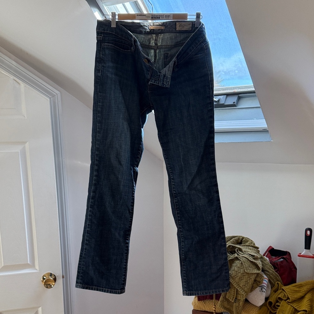 GAP Men's Dark Blue Straight Jeans